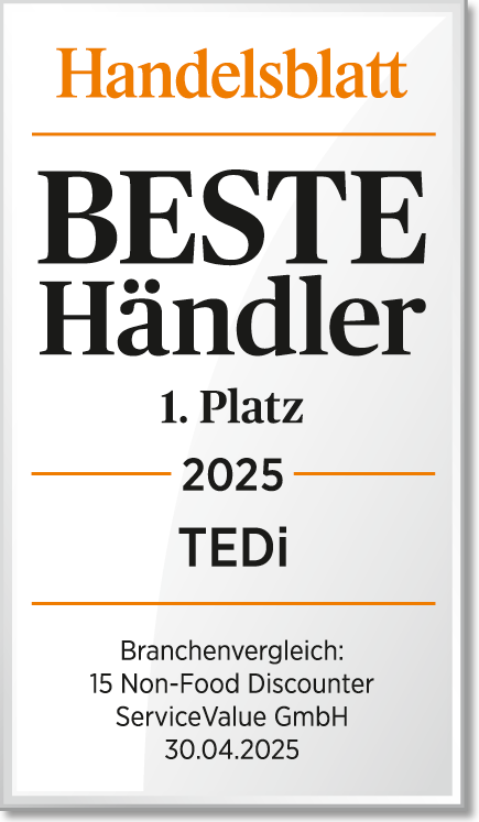 Beste Haendler 2025 TEDi
