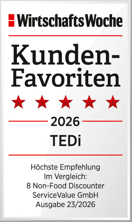 Wirtschaftswoche Kundenfavorit 2026 TEDi