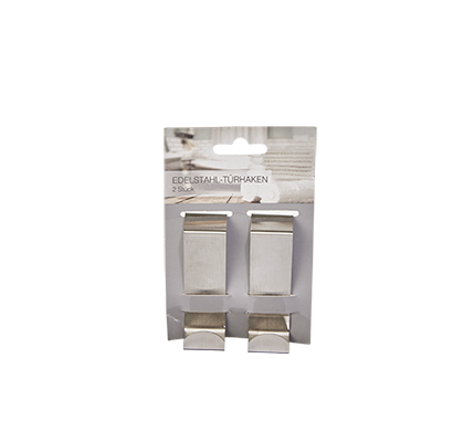 Türhaken Metall 2er