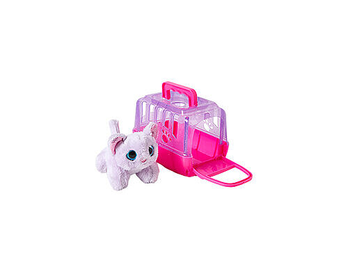 Juego con animal de peluche