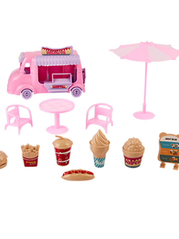 Spiel-Set Hamburgerwagen