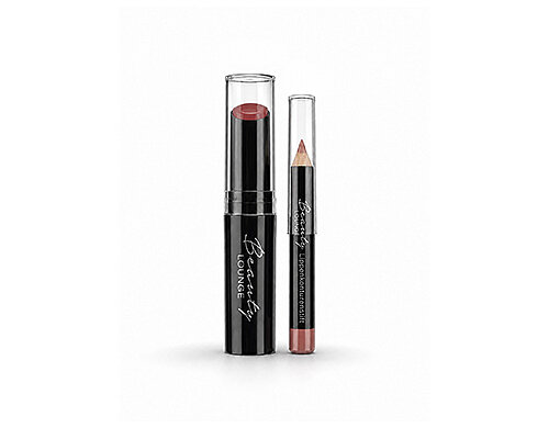 Lippenstift mit Lipliner