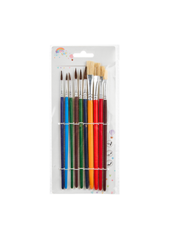 einhorn Schulmalpinsel Set