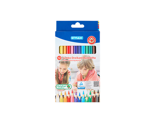 Stylex Jumbo Dreikant- Buntstifte