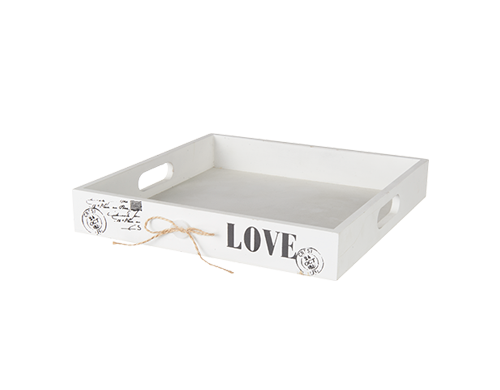 Deko-Tablett Love