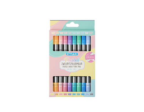 Stylex Fasermaler Duo Pastell