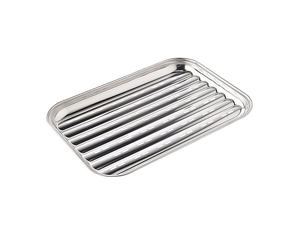 Edelstahl Grillschale